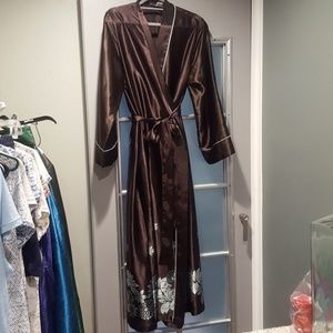 Beautiful Chocolate Brown Morgan Taylor Robe Wrap